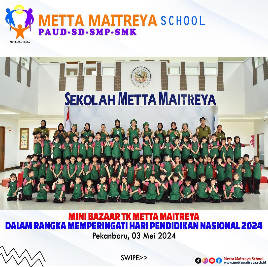 Mini Bazar TK Metta Maitreya Dalam Rangka Memperingati Hari Pendidikan Nasional 2024